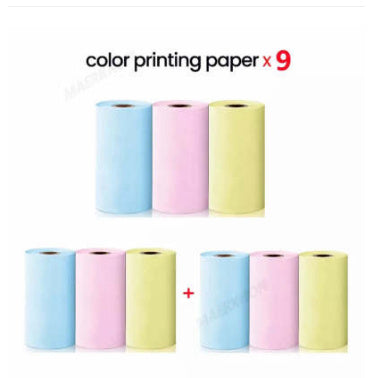 Portable Mini Thermal Label Printer Home Photo Printer Student Wrong Question Printer Bluetooth Mini Label Printer Price Tag - buybestdealz.com