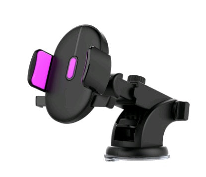 Car Phone Holder Long Rod Telescopic Car Dashboard Suction Cup Type - buybestdealz.com