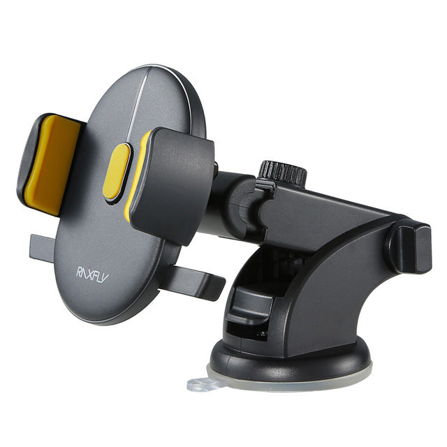 Car Phone Holder Long Rod Telescopic Car Dashboard Suction Cup Type - buybestdealz.com