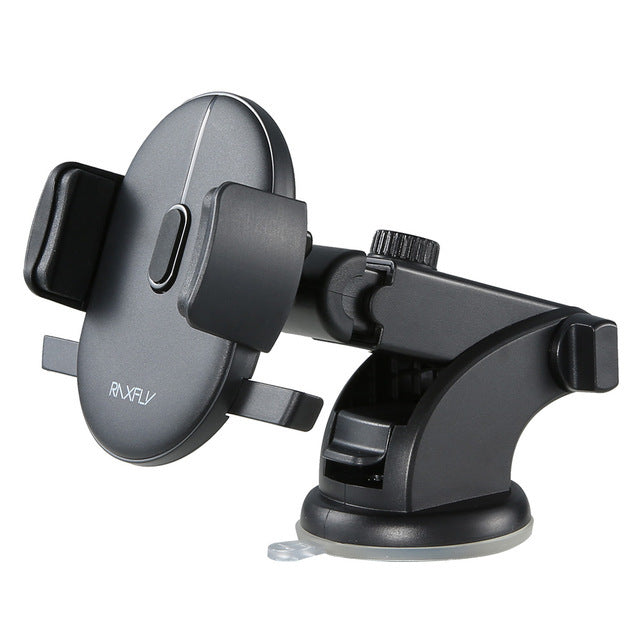 Car Phone Holder Long Rod Telescopic Car Dashboard Suction Cup Type - buybestdealz.com