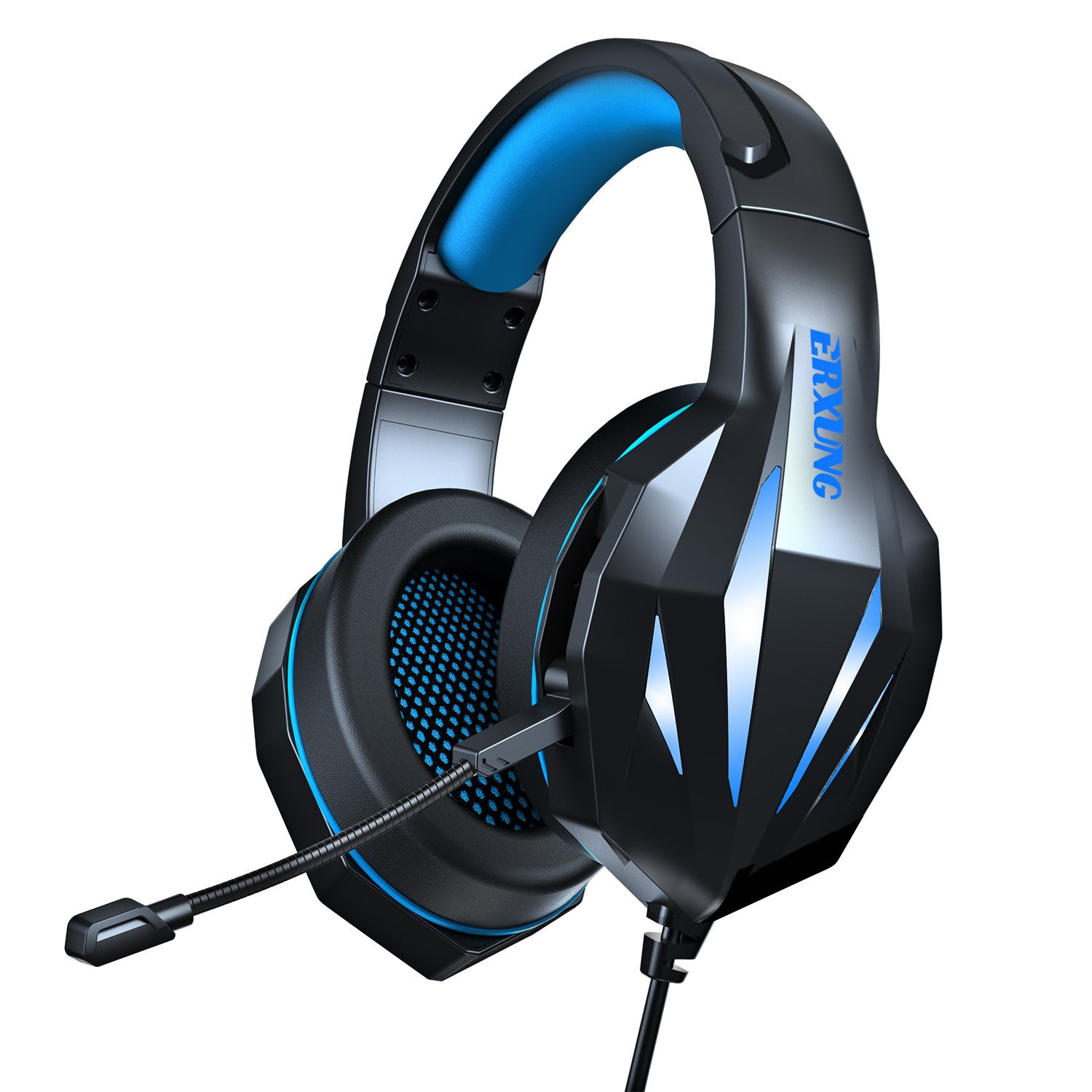 Headset Gaming Headset With Luminous Wired Gaming Headset - buybestdealz.com