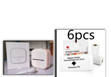 Portable Mini Thermal Label Printer Home Photo Printer Student Wrong Question Printer Bluetooth Mini Label Printer Price Tag - buybestdealz.com