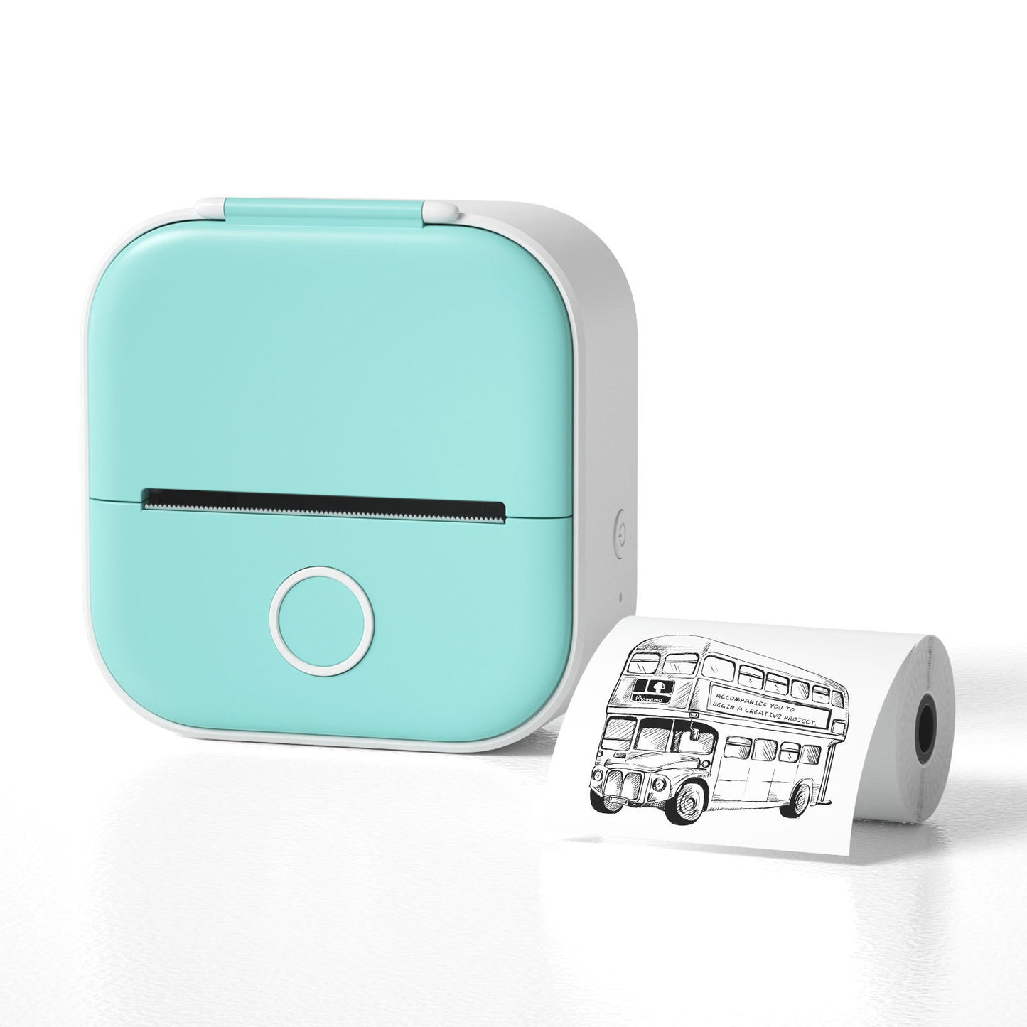 Portable Mini Thermal Label Printer Home Photo Printer Student Wrong Question Printer Bluetooth Mini Label Printer Price Tag - buybestdealz.com