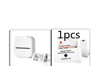 Portable Mini Thermal Label Printer Home Photo Printer Student Wrong Question Printer Bluetooth Mini Label Printer Price Tag - buybestdealz.com