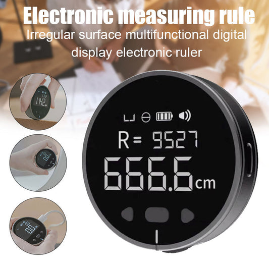 Distance Measuring Instrument Electronic Measuring Ruler Tape Measure High Definition Digital LCD High Precision Electronic Measuring Ruler Tool - buybestdealz.com