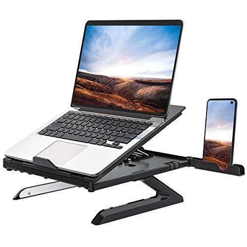 New Laptop Stand Multifunctional Folding Lift Portable Laptop Stand Monitor Increase Rack Aluminum Alloy Base - buybestdealz.com