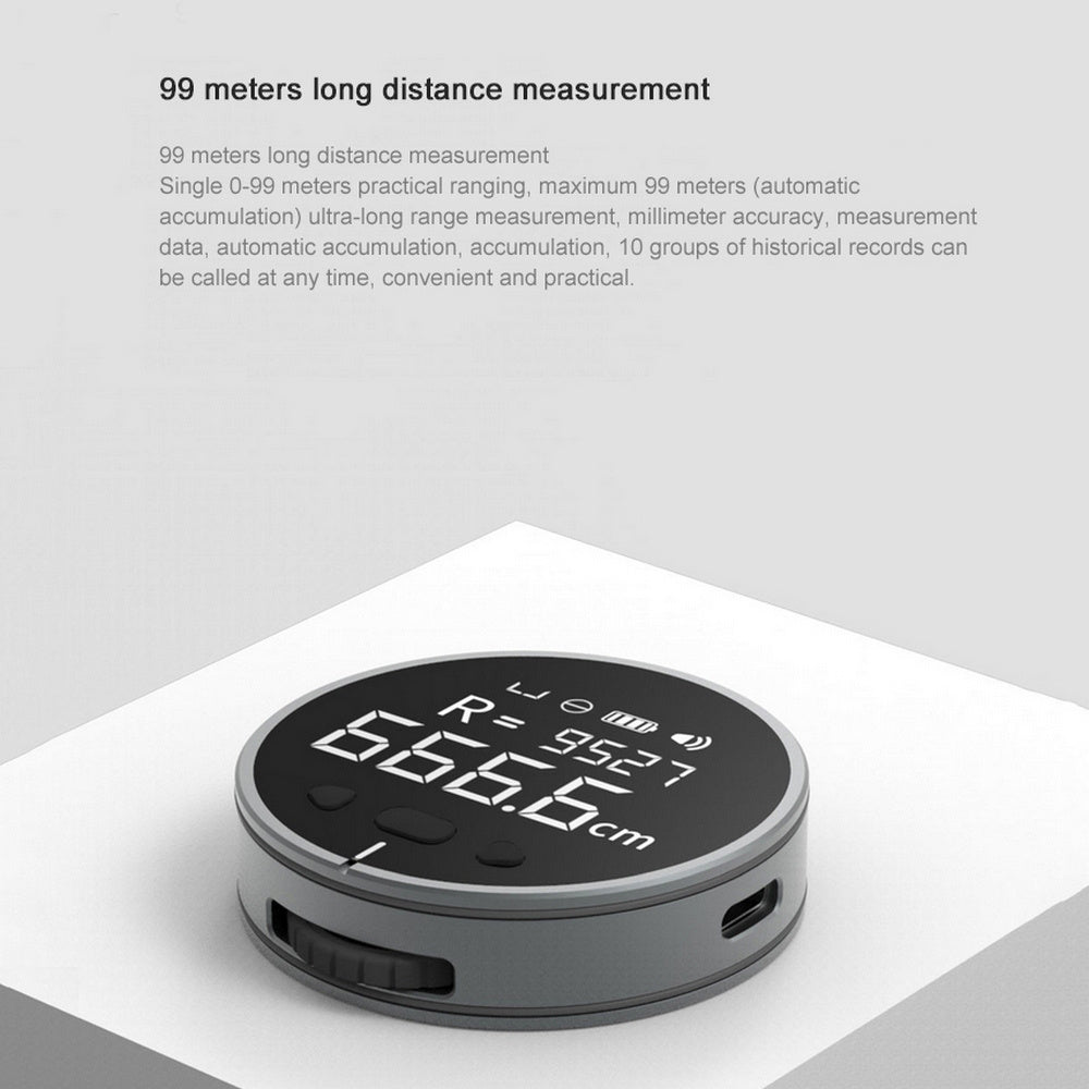 Distance Measuring Instrument Electronic Measuring Ruler Tape Measure High Definition Digital LCD High Precision Electronic Measuring Ruler Tool - buybestdealz.com