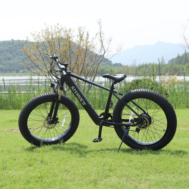 Professional Electric Bike For Adults, 26 X 4.0 Inches Fat Tire Electric Mountain Bicycle, 1000W Motor 48V 15Ah Ebike For Trail Riding, Excursion And Commute, UL And GCC Certified - buybestdealz.com