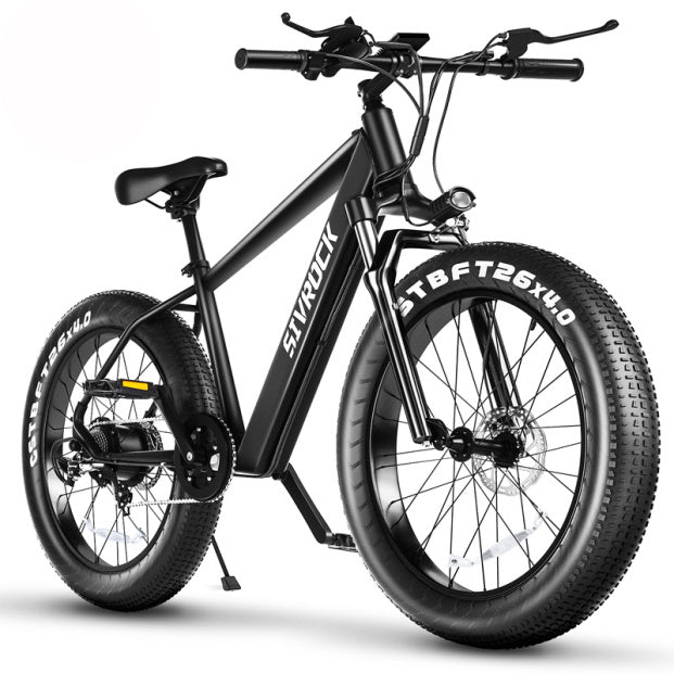 Professional Electric Bike For Adults, 26 X 4.0 Inches Fat Tire Electric Mountain Bicycle, 1000W Motor 48V 15Ah Ebike For Trail Riding, Excursion And Commute, UL And GCC Certified - buybestdealz.com