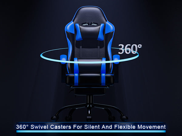 Blue and Black Gaming Chair.
Best Gaming Chairs Under 200. Gaming Chairs For Desks.

