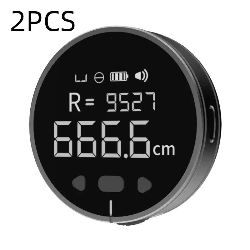 Distance Measuring Instrument Electronic Measuring Ruler Tape Measure High Definition Digital LCD High Precision Electronic Measuring Ruler Tool - buybestdealz.com