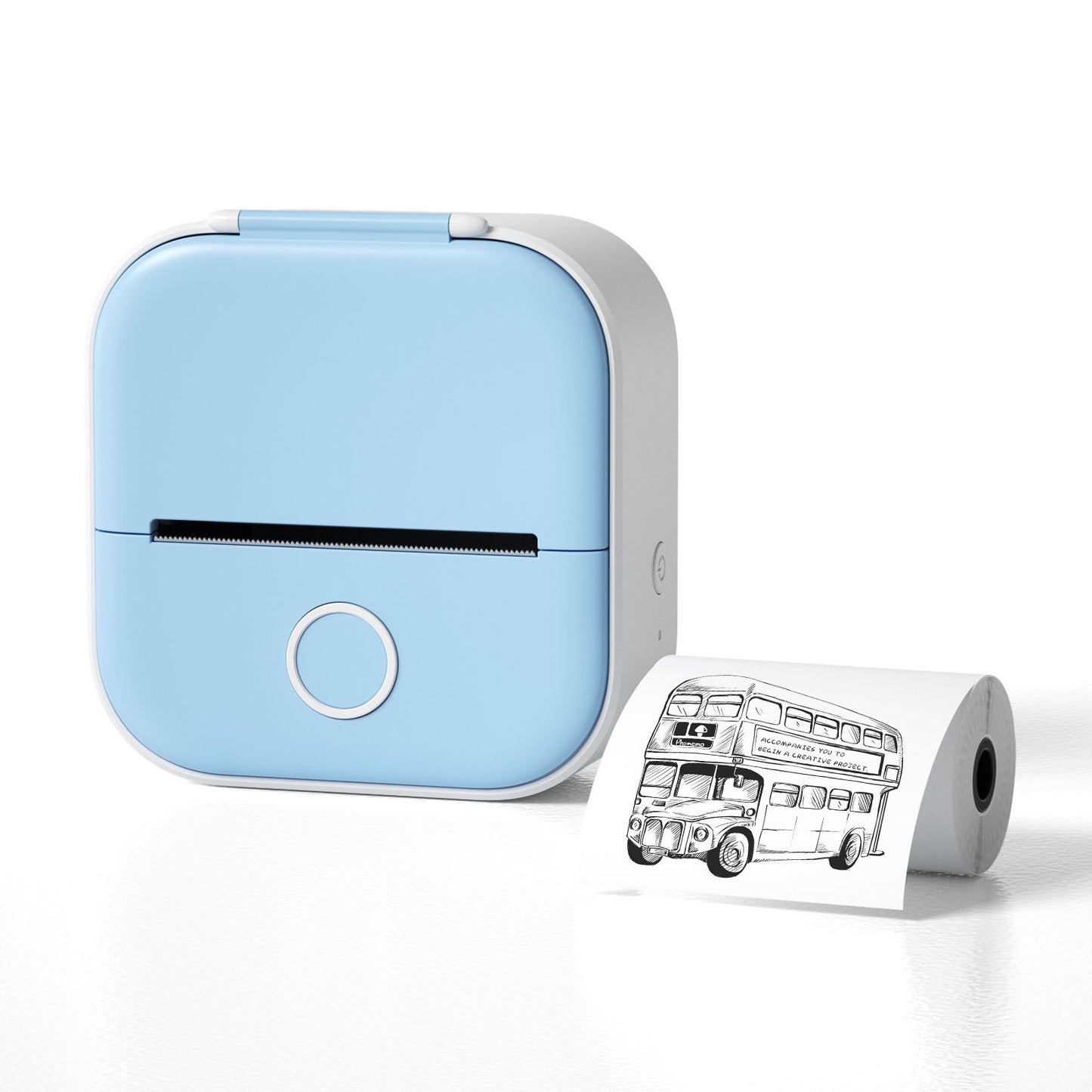 Portable Mini Thermal Label Printer Home Photo Printer Student Wrong Question Printer Bluetooth Mini Label Printer Price Tag - buybestdealz.com