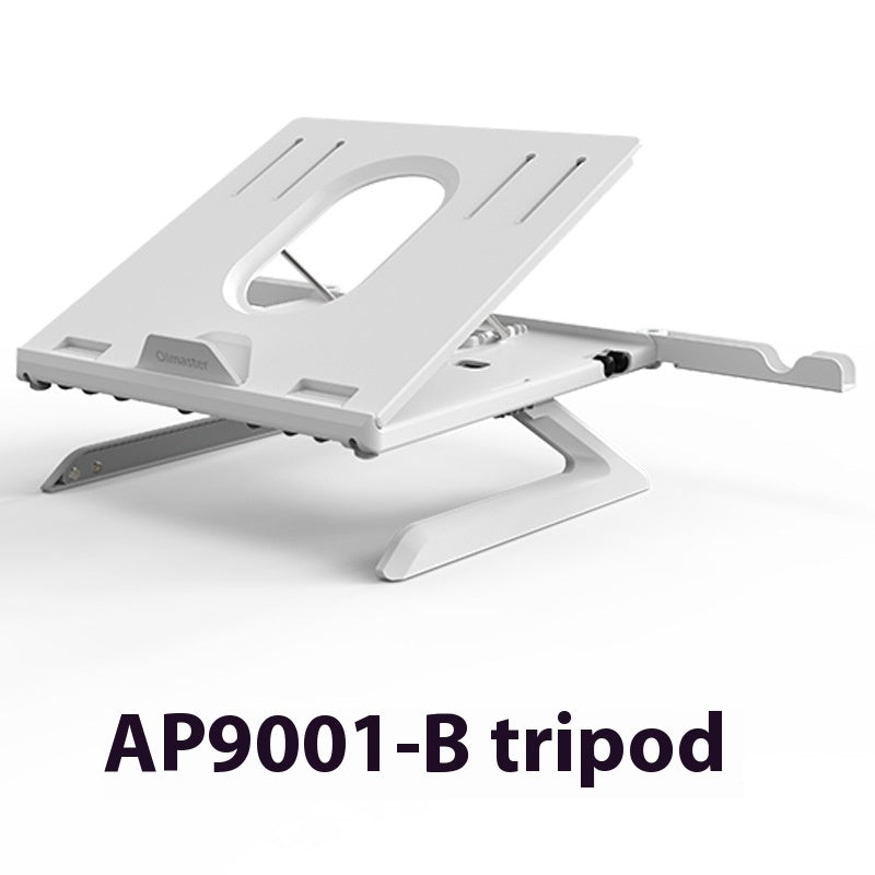 New Laptop Stand Multifunctional Folding Lift Portable Laptop Stand Monitor Increase Rack Aluminum Alloy Base - buybestdealz.com